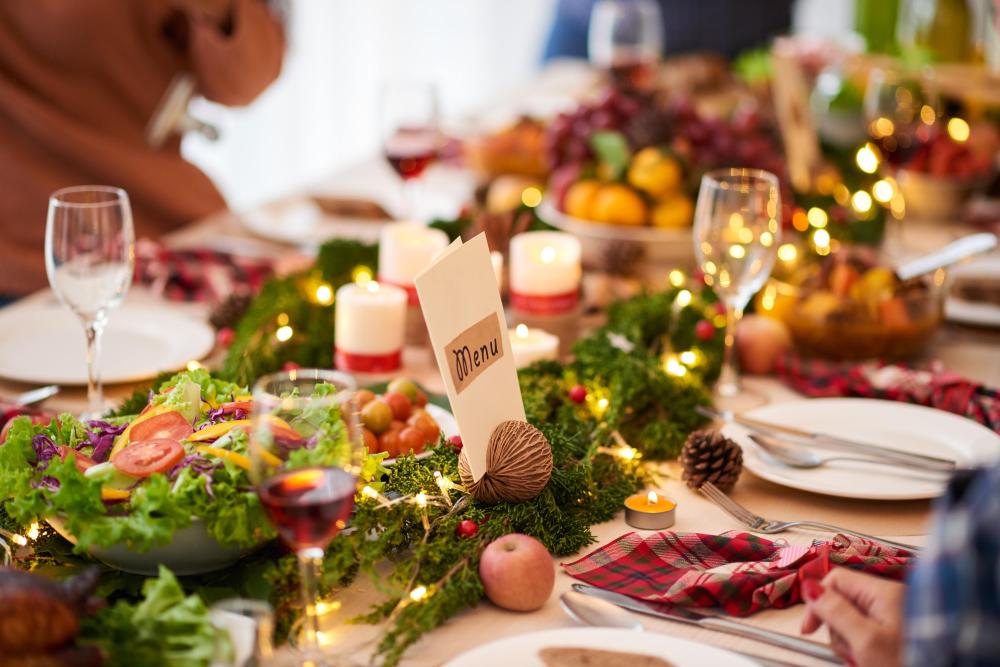 repas fêtes de fin d'année à Montélimar